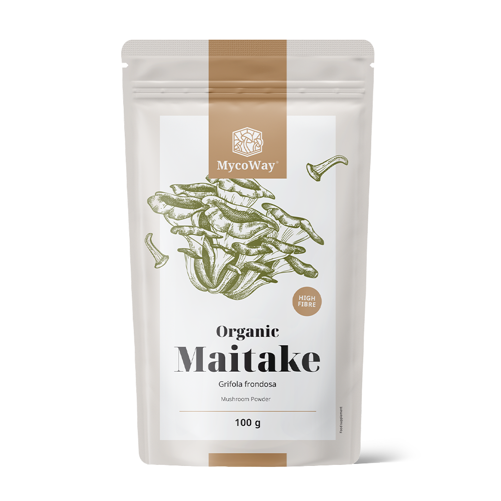 Maitake bio în pulbere.